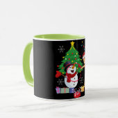 Rhythmische Gymnastik Weihnachtsfeier Tasse (Vorderseite Links)
