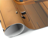 Rhythmische Harmonie: Musik tanzt Stil Geschenkpapier (Rolleneckpunkt)