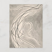 Rhythmische Linien | Abraham Walkowitz Postkarte (Vorderseite)