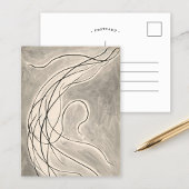 Rhythmische Linien | Abraham Walkowitz Postkarte