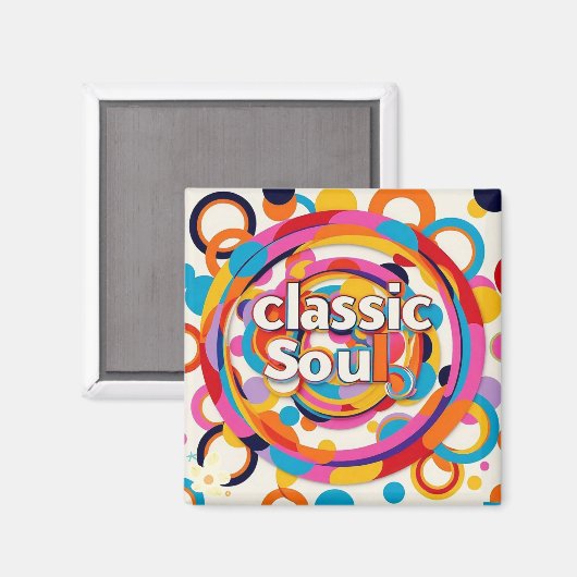 "Rhythmische Reflections" Magnet (Vorderseite/Rückseite)