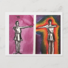 RHYTHMISCHE VII,VIII TANZMOVEMENTE POSTKARTE