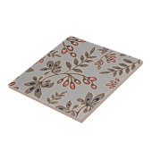 Rhythmische Zusammensetzung fantasievoller Blätter Fliese (Seite)