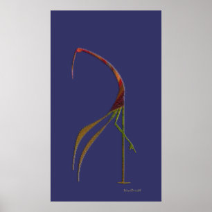 Rhythmischer Kran Poster