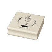 Rhythmisches Gymnast Gummistempel (Stempel)