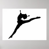 Rhythmisches Gymnastikposter Poster (Vorne)