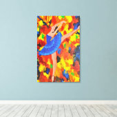 Rhythms of Fire Leinwanddruck (Insitu (Holzboden))