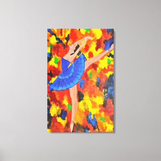 Rhythms of Fire Leinwanddruck (Vorderseite)