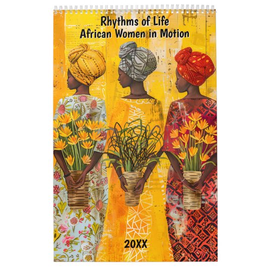 Rhythms of Life – African Women in Motion Kalender (Titelbild)