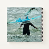 Rhythms of the Sea: The Fisherman and his Net Notizblock (Rückseite)