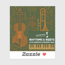 Rhythms & Roots Aufkleber