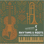 Rhythms & Roots Aufkleber (Vorderseite)