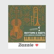 Rhythms & Roots Sticker