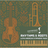 Rhythms & Roots Sticker (Vorderseite)