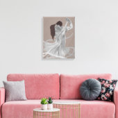 Rhythms We Share II – Harmonie in Bewegung Leinwanddruck (Insitu (Wohnzimmer))