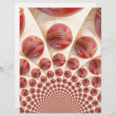 Rhythmus-Cricket-Balls aus Lederball: Rhythmisches (Vorne/Hinten)