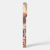 Rhythmus-Cricket-Balls aus Lederball: Rhythmisches Case-Mate iPhone Hülle (Rückseite / Rechts)