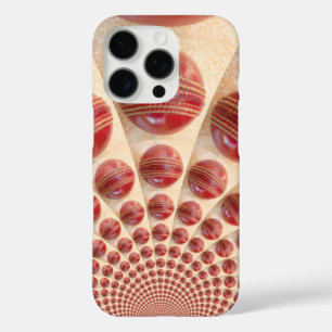 Rhythmus-Cricket-Balls aus Lederball: Rhythmisches iPhone 16 Pro Hülle