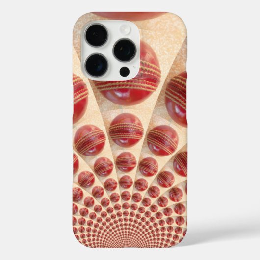 Rhythmus-Cricket-Balls aus Lederball: Rhythmisches Case-Mate iPhone Hülle (Rückseite)