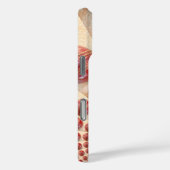 Rhythmus-Cricket-Balls aus Lederball: Rhythmisches Case-Mate iPhone Hülle (Rückseite / Rechts)