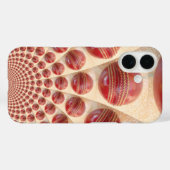 Rhythmus-Cricket-Balls aus Lederball: Rhythmisches Case-Mate iPhone Hülle (Rückseite (Horizontal))
