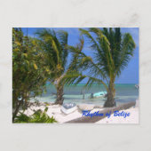 Rhythmus der Belize Beach Postcard Postkarte (Vorderseite)