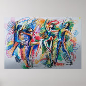 Rhythmus der Bewegung Poster (Vorne)