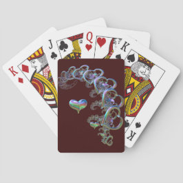 Rhythmus der Herzspielkarten Spielkarten