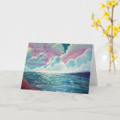 Rhythmus der North Blank Art Grußkarte Karte (Gelbe Blume)