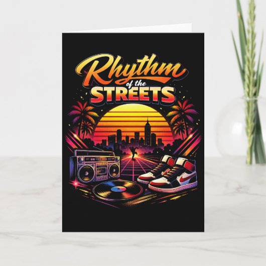Rhythmus der Straßen Karte (Vorderseite)