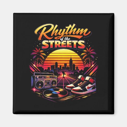 Rhythmus der Straßen Magnet (Vorne)