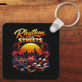 Rhythmus der Straßen Schlüsselanhänger (Rückseite)