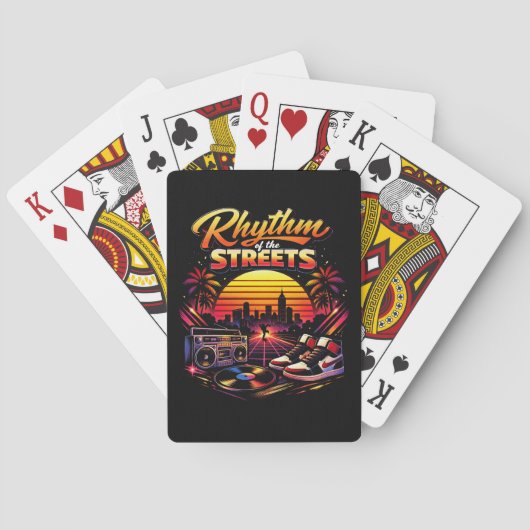 Rhythmus der Straßen Spielkarten (Rückseite)