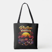 Rhythmus der Straßen Tasche (Rückseite)