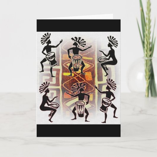 Rhythmus der Trommeln Karte (Vorderseite)