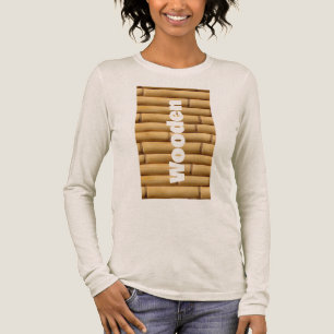 „Rhythmus des Bambus“ „Natürliche Linien“ „Bambust Tri-Blend Shirt
