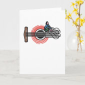 Rhythmus des Lebens Karte (Gelbe Blume)