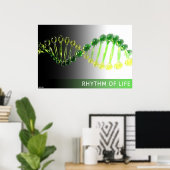 Rhythmus des Lebens Poster (Heimbüro)