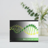 Rhythmus des Lebens Postkarte (Stehend Vorderseite)