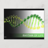 Rhythmus des Lebens Postkarte (Vorderseite)