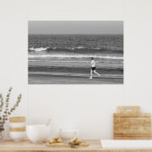 Rhythmus des Ozeankunstdrucks Poster (Küche)