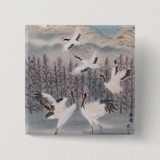 Rhythmus des Winters Button (Vorderseite)