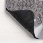 Rhythmus des Winters Mousepad (Ecke)