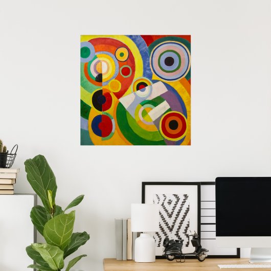Rhythmus, Freude des Lebens | Robert Delaunay | Poster (Heimbüro)