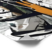 Rhythmus ihres Souls - Stammeskönigin des Trommel Poster (Ecke)