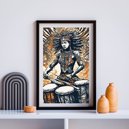 Rhythmus ihres Souls - Stammeskönigin des Trostes Poster