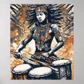 Rhythmus ihres Souls - Stammeskönigin des Trostes Poster (Vorne)