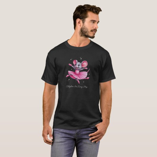 Rhythmus in jedem Schritt T-Shirt (Vorne ganz)