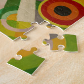 Rhythmus Joie de Vivre durch Robert Delaunay 1930 Puzzle (Seite)