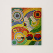 Rhythmus Joie de Vivre durch Robert Delaunay 1930 Puzzle (Vertikal)